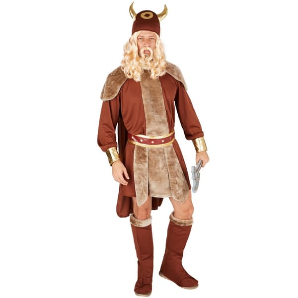 Vikingehøvding kostume mand