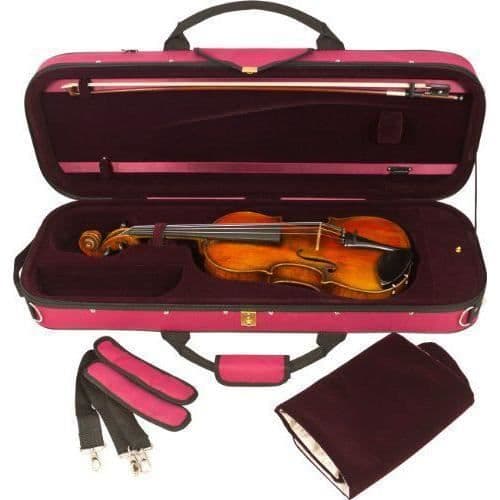 Tomandwill 43VL44-555 - KVM-SWITCH - 43VL Etui för klassisk fiol 4/4 Bordeaux