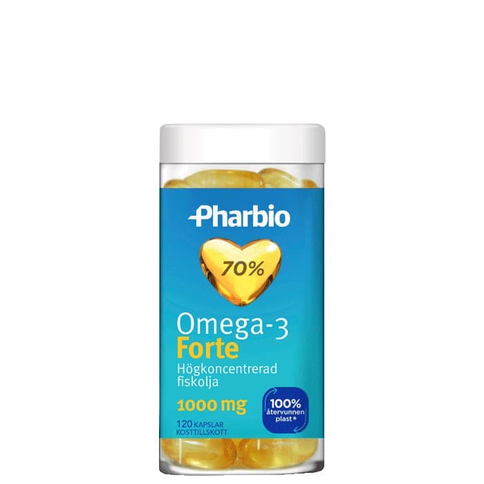 Omega-3 Forte, 120 kapslar