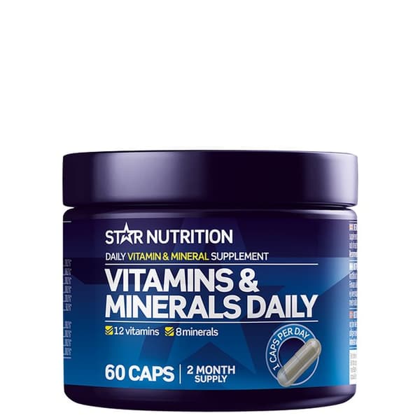 Vitamins & Minerals Daily, 60 caps