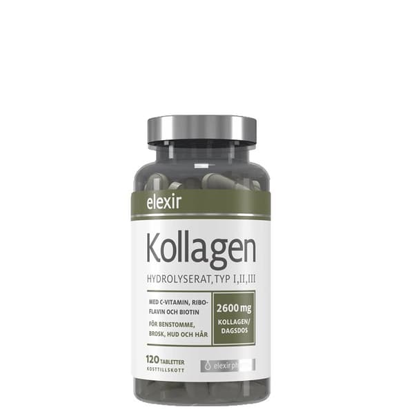 Kollagen, 120 tabletter