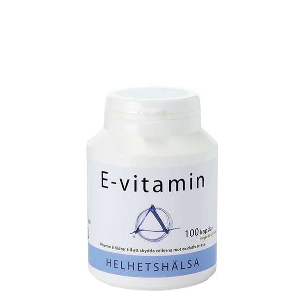 E-vitamin, 100 kapslar