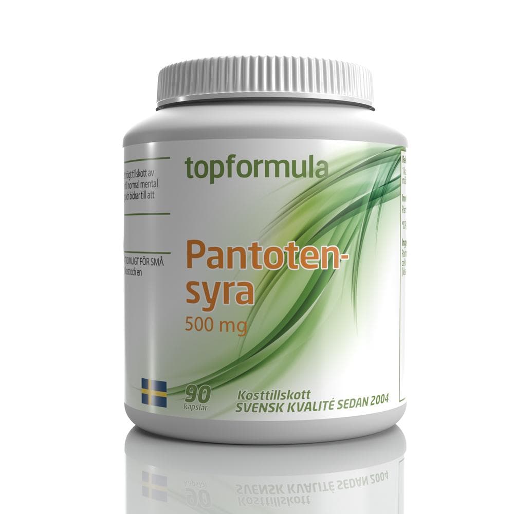 Topformula | Pantotensyra