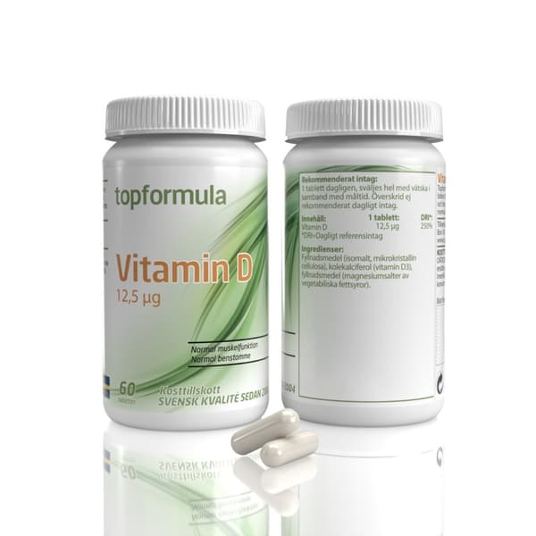 Topformula | D-vitamin 12,5 ug