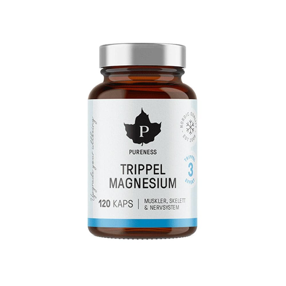 Pureness Trippel Magnesium, 120 kapslar