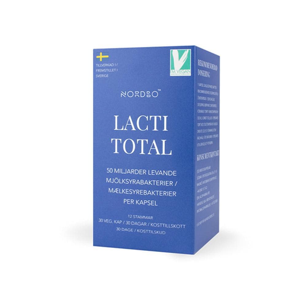 NORDBO LactiTotal, 30 kapslar