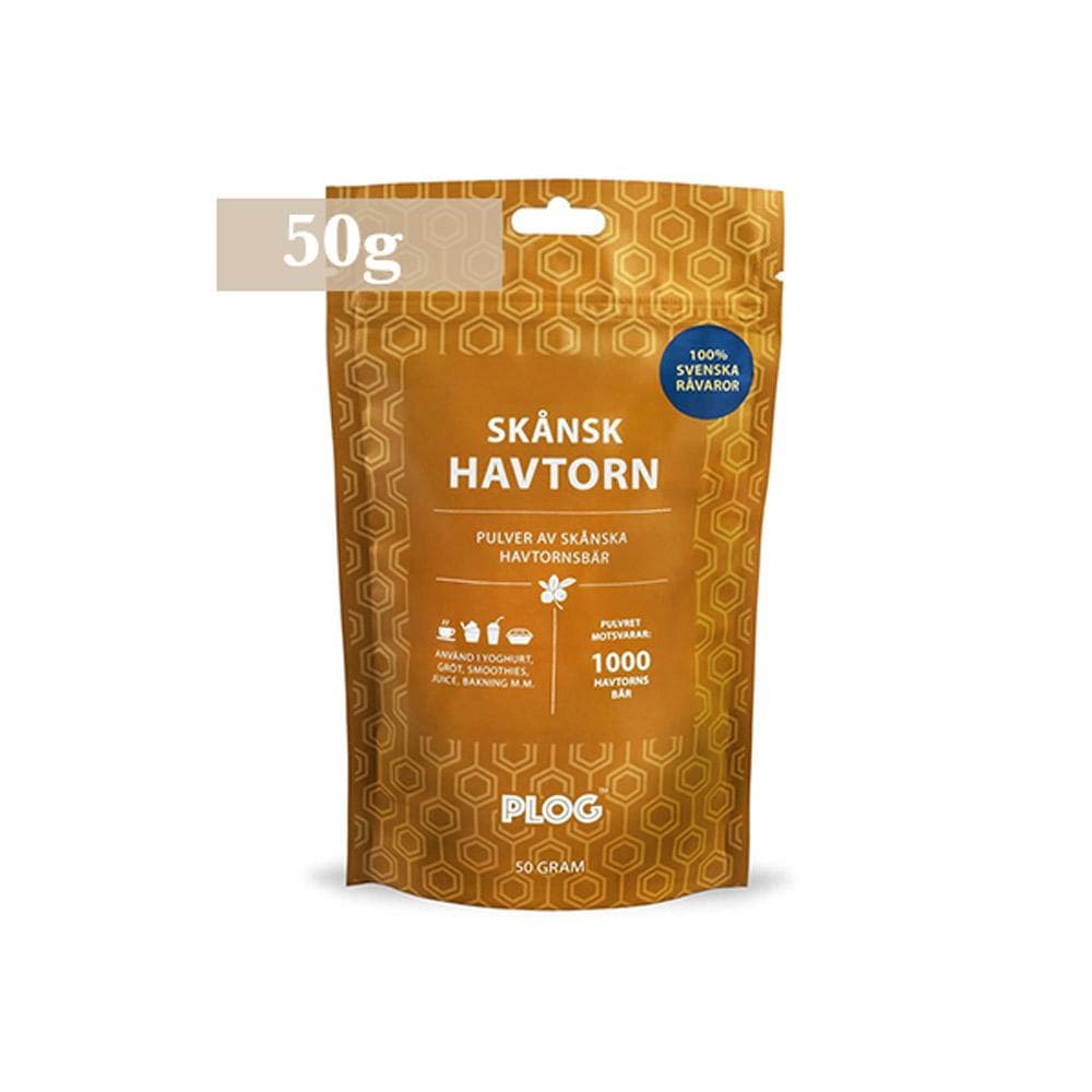 PLOG Skånsk Havtorn, 50g pulver