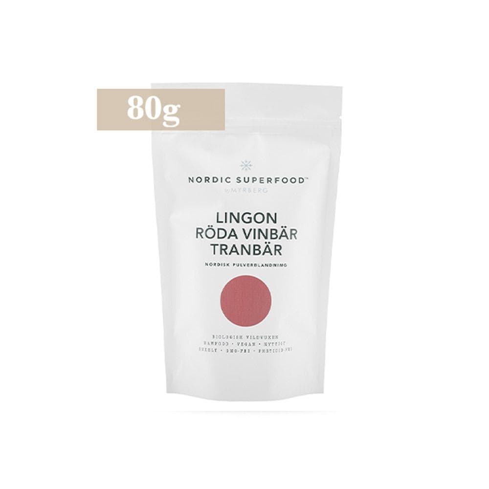 Nordic Superfood Red Berry Powder 80g