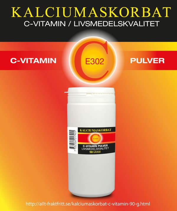 Kalciumaskorbat C vitamin  90 g