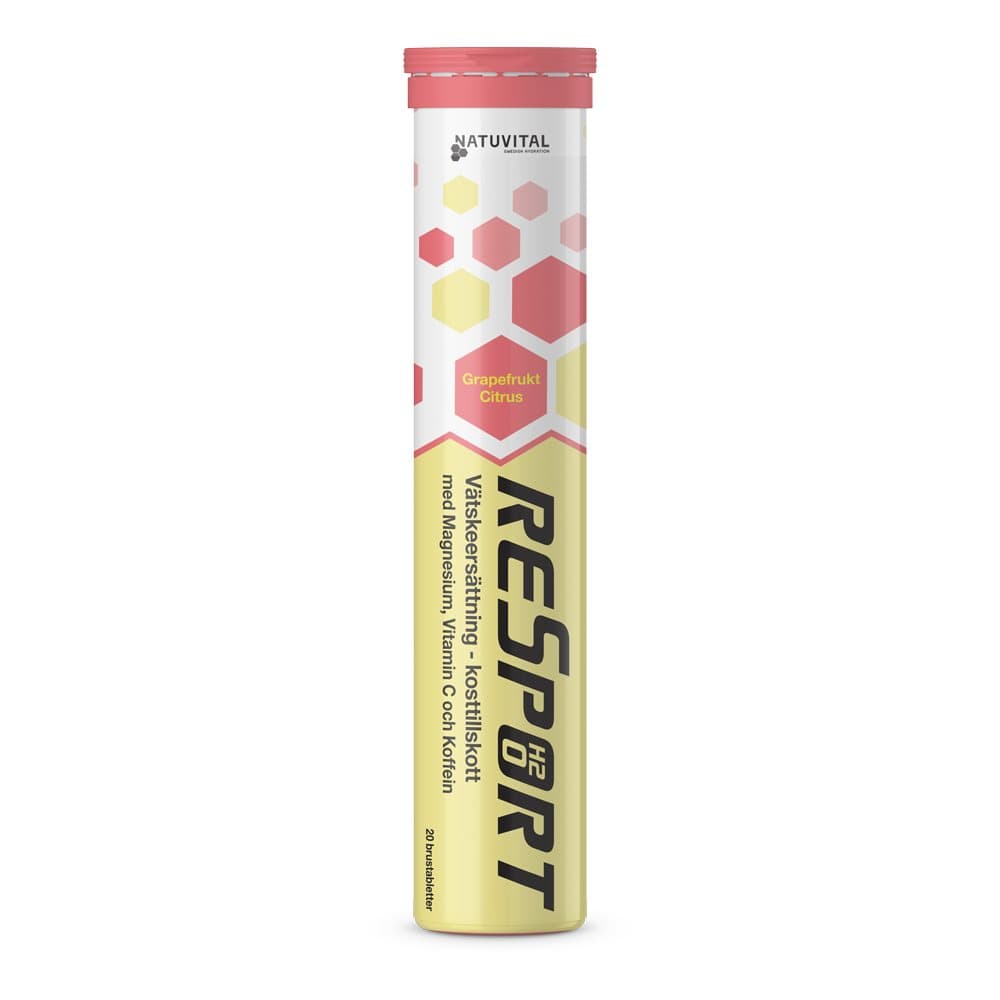 ReSport (koffein) Grapefrukt/Citrus 2st rör