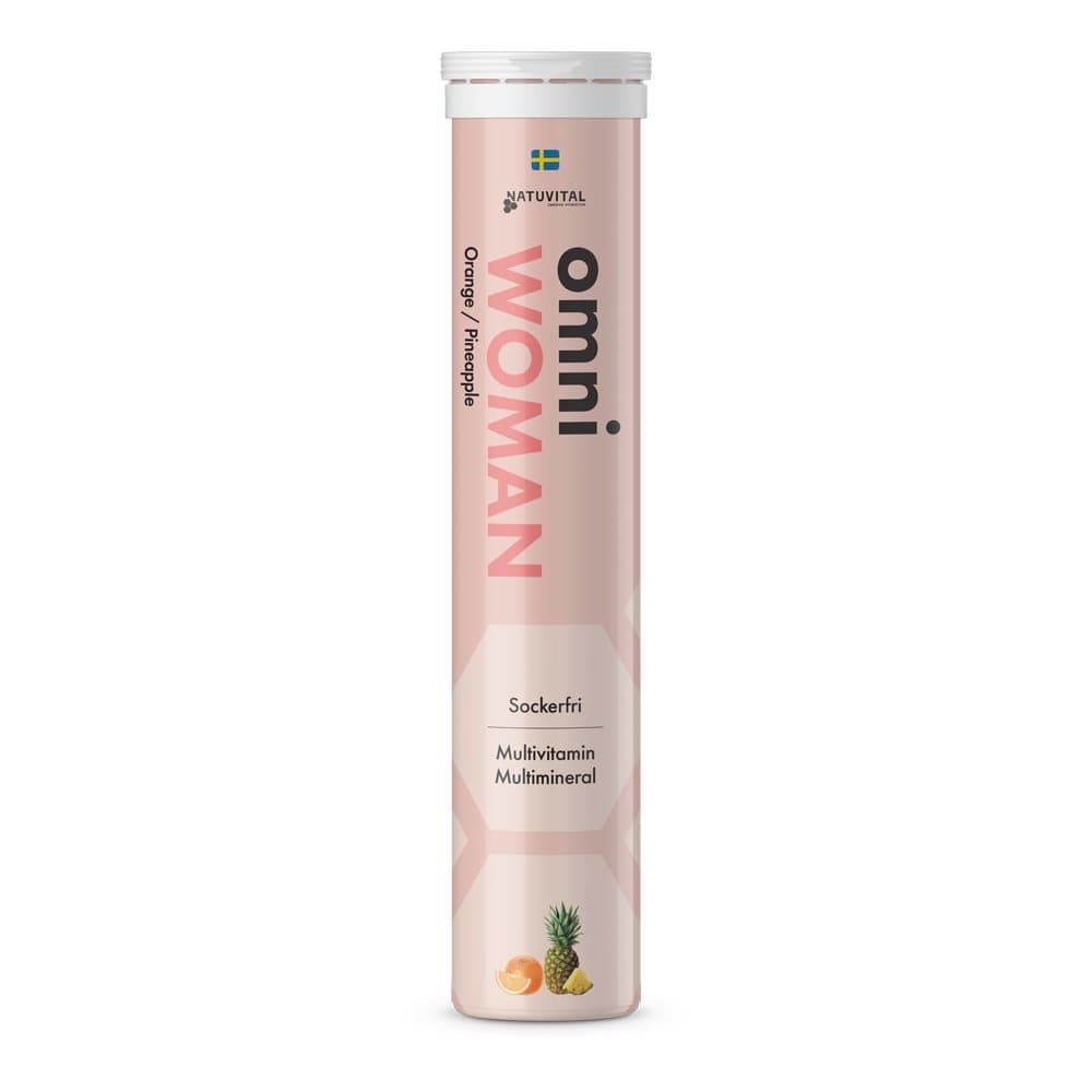 Omni WOMAN multivitamin för kvinnor 2st rör