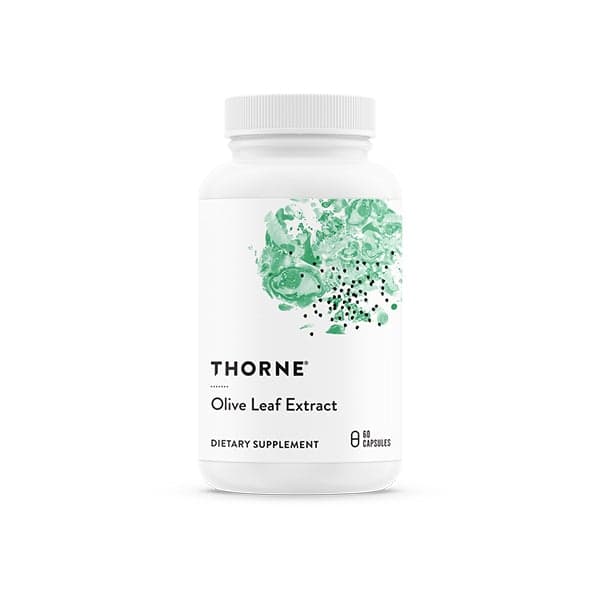 Thorne Olive Leaf Extract, 60 kapslar