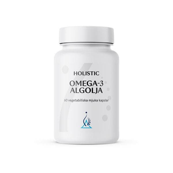 Holistic Omega-3 Algolja, 60 kapslar
