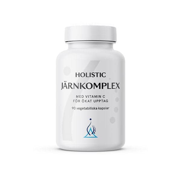 Holistic Järnkomplex 25 mg, 90 kapslar