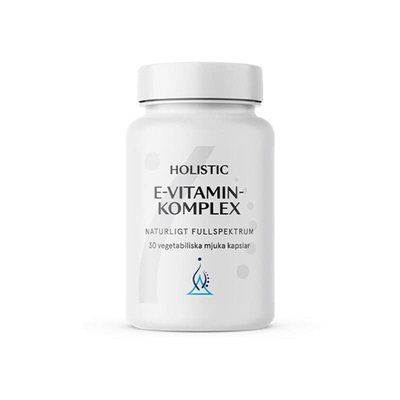 Holistic E-vitaminkomplex, 30 kapslar