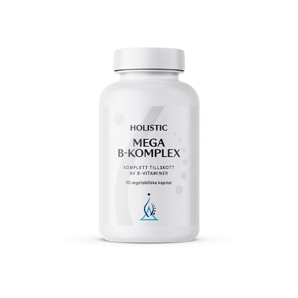 Holistic Mega B-komplex, 90 kapslar