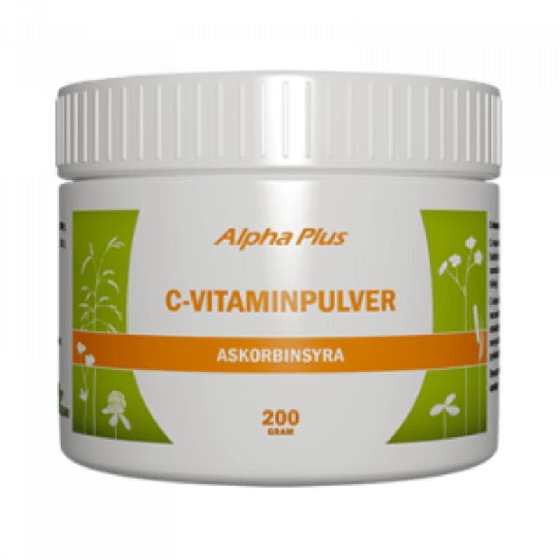 C-Vitamin pulver 200 gram Alpha Plus