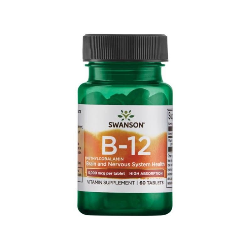 B12 Methylcobalamin 5000mcg 60t