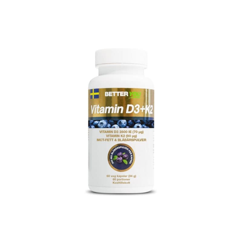 Vitamin D3 & K2 60k
