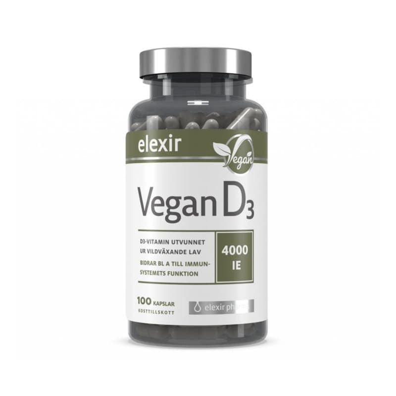 Vegansk D3 4000IE 100k