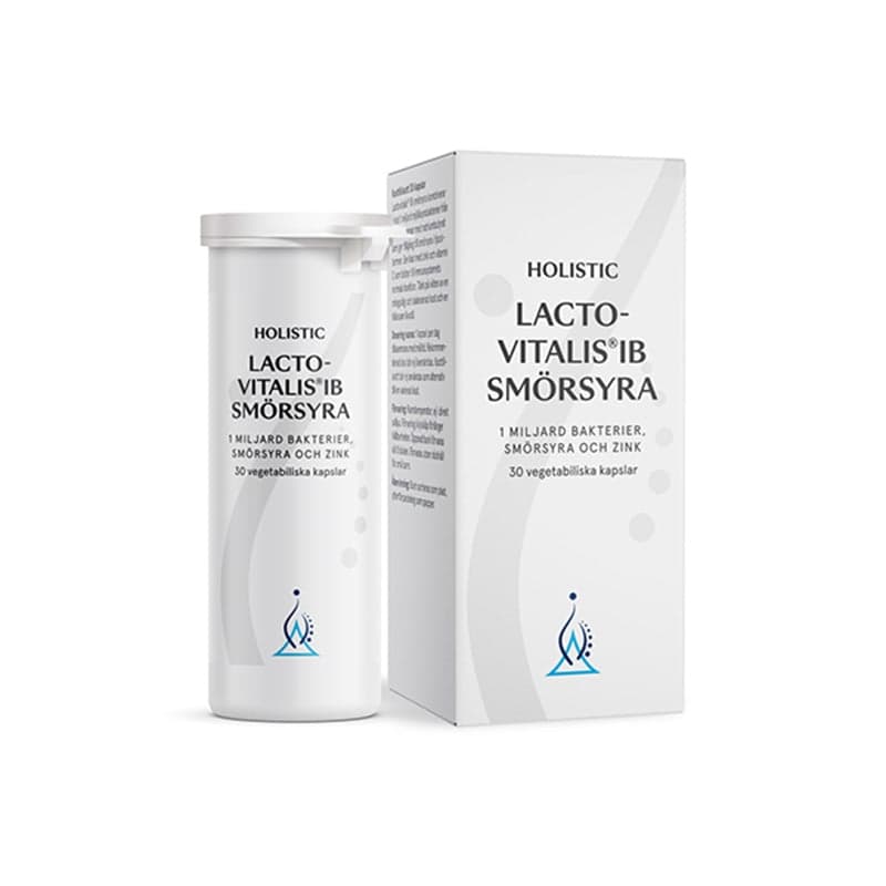 Holistic Lactovitalis®IB smörsyra, 30 kapslar