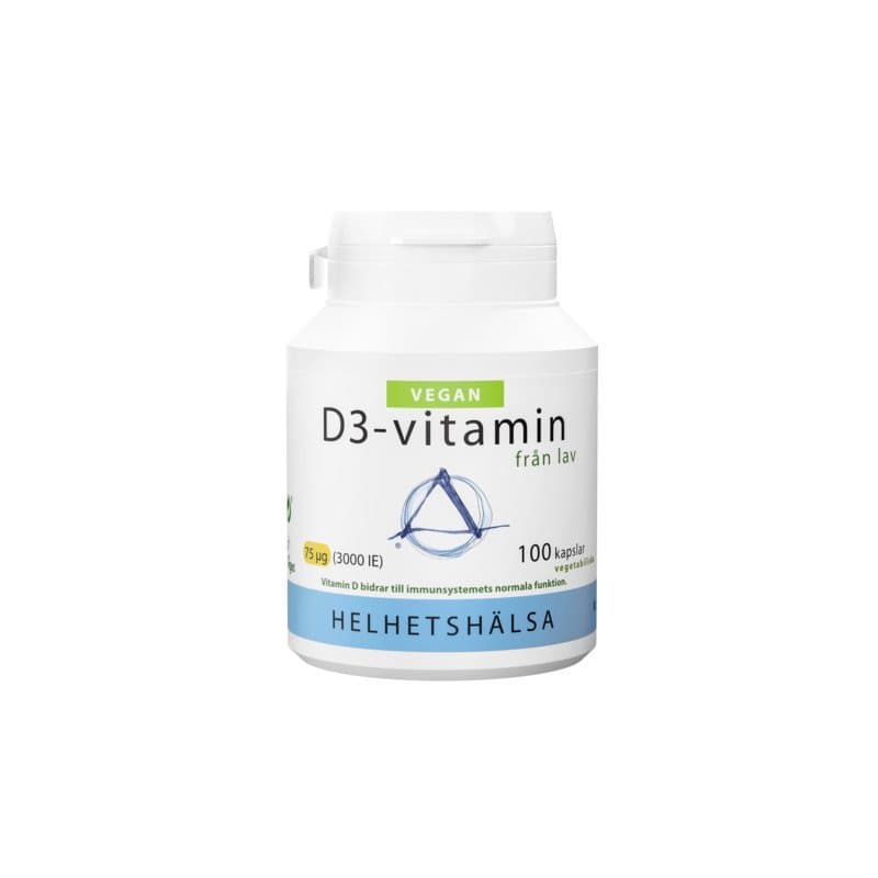 D3 vitamin vegan 75mcg 100k