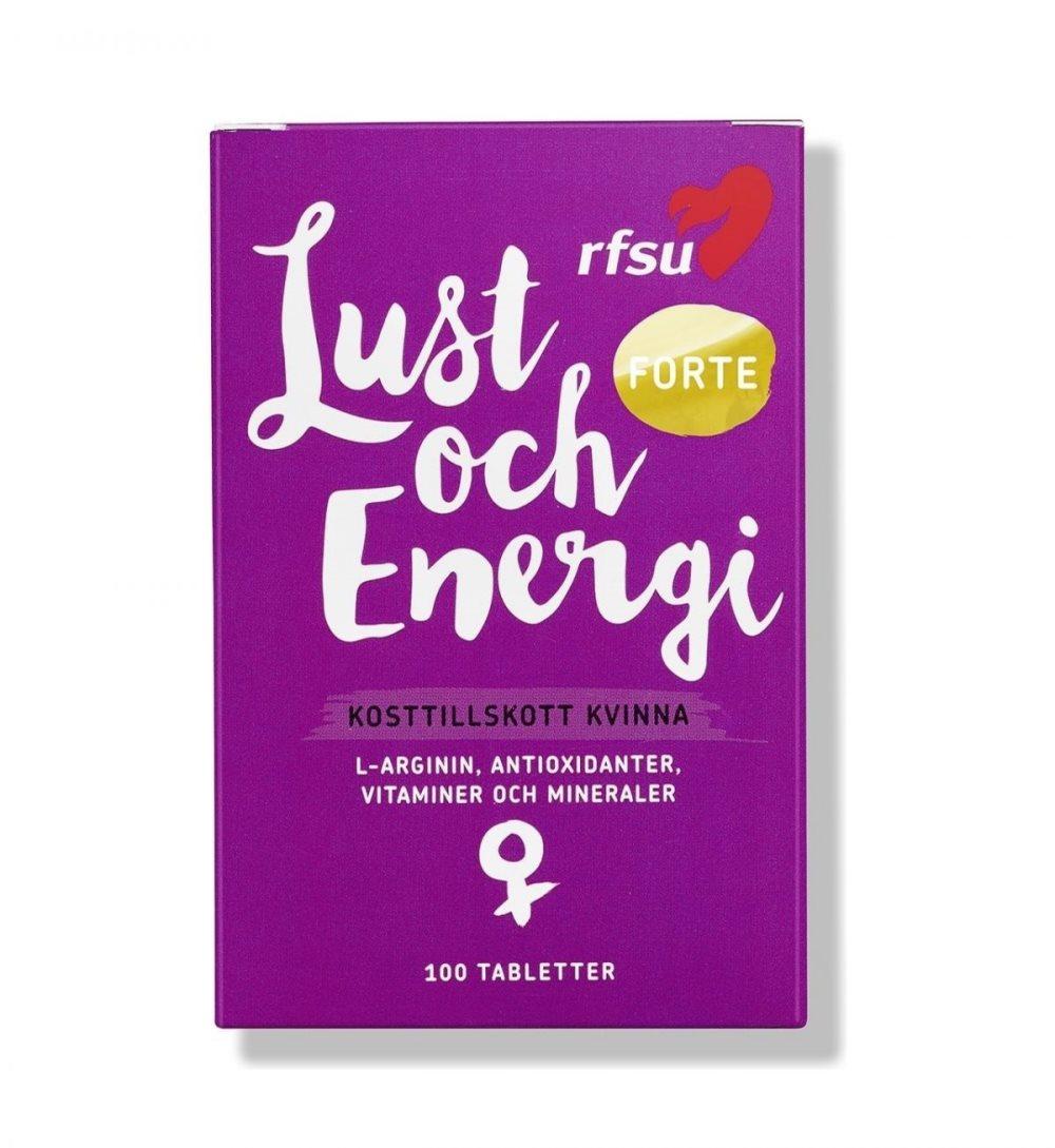 RFSU Lust & Energi Kvinna 100 tabletter