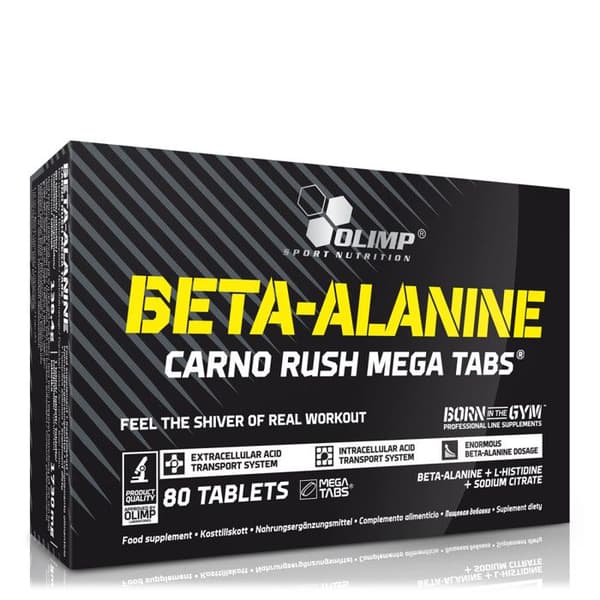 Beta-Alanine Olimp Sport Nutrition - Beta-Alanine Carno Rush - 80 tabletter