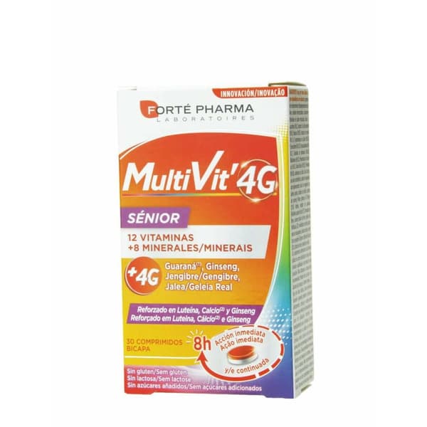 Ravintolisä Forté Pharma Multivit 4G 30 osaa