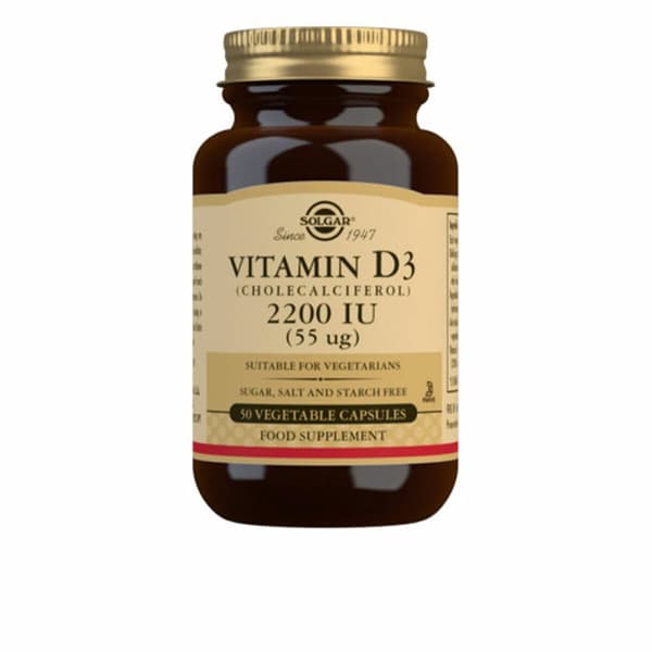 Vitamin D3 (kolekalciferol) Solgar 50 antal