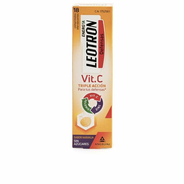 C-vitamiini Leotron Vitamina C Oranssi C-vitamiini 18 osaa