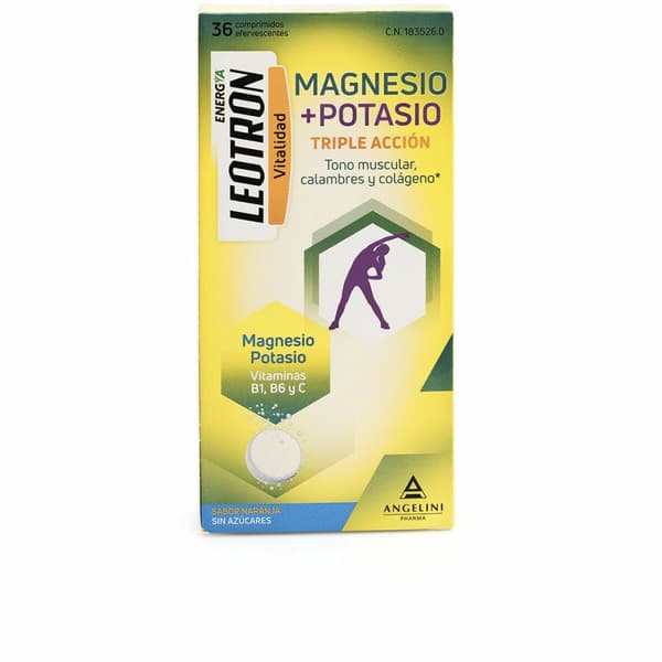 Kosttilskud Leotron Magnesium Kalium 36 Enheder