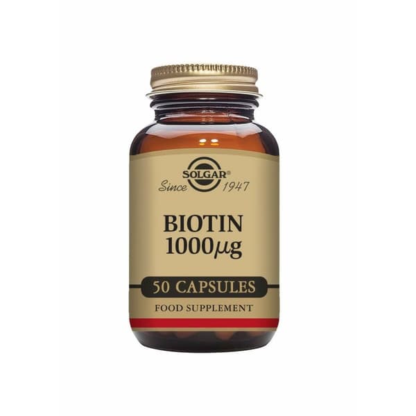 Ravintolisä Solgar Biotiini 50 osaa