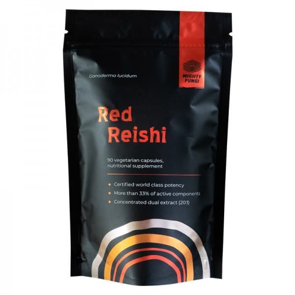 Red Reishi 90 kapslar Mighty Fungi
