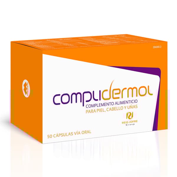 COMPLIDERMOL for skin, hair and nails 50 capsules