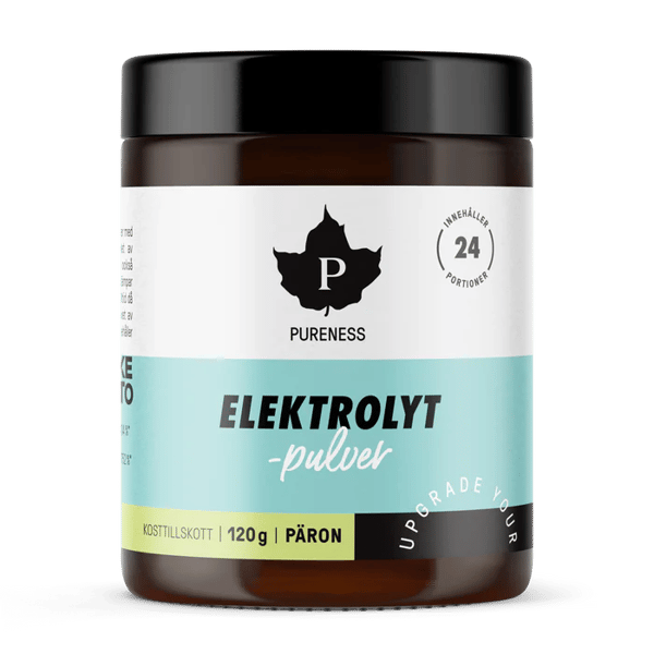Elektrolytpulver Päron 120 gram Pureness