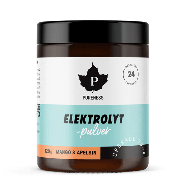 Elektrolytpulver Mango & Apelsin 120 gram Pureness