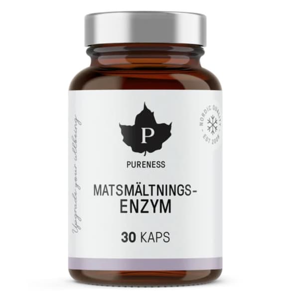 Matsmältningsenzym 30 kapslar Pureness
