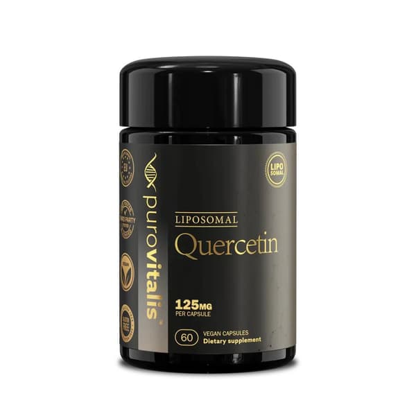 Liposomal Quercetin Purovitalis 60 kapslar Longevity