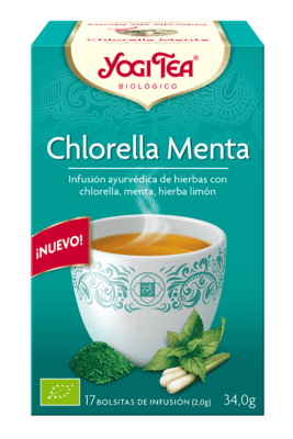 Yogi Tea Chlorella Menta 17 Bolsitas