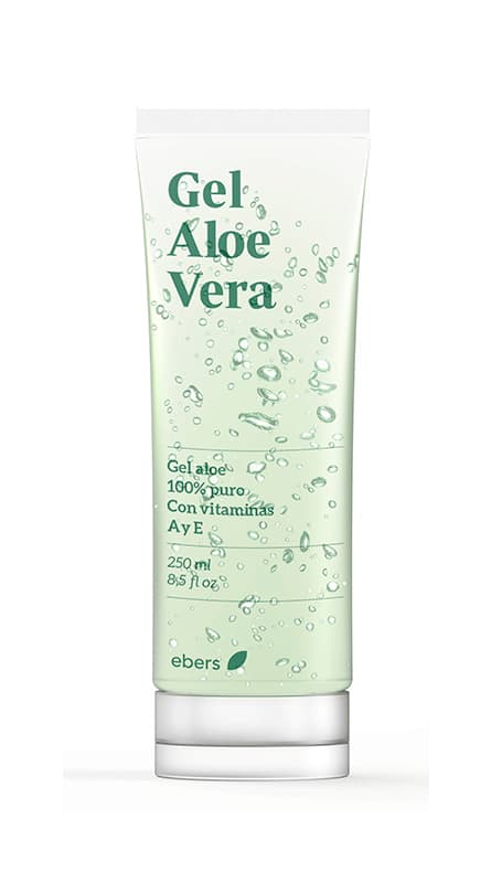 Ebers Gel Aloe Vera Con Vitamina A y e 250ml
