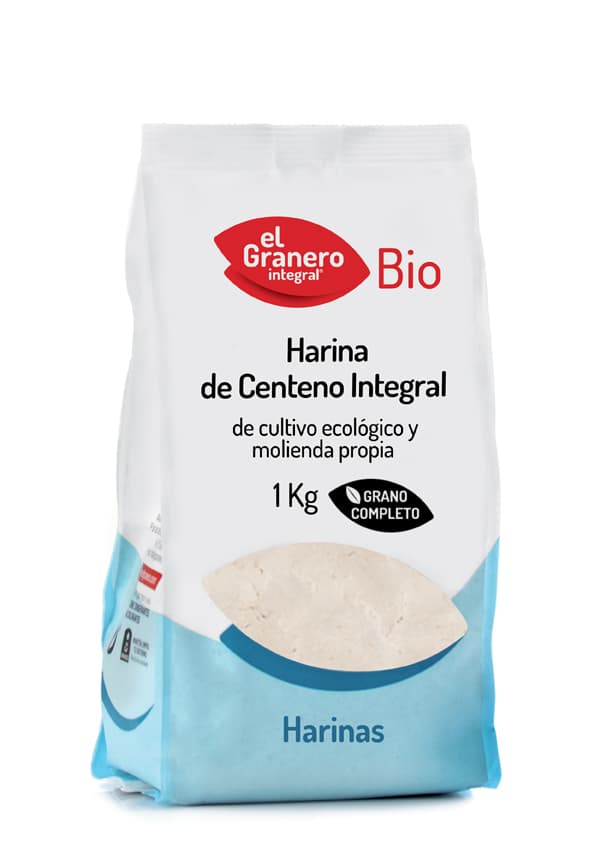 Granero Harina De Centeno Integral Bio 1 Kg