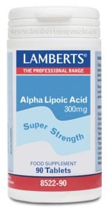 Lamberts Acido Alfa Lipoico 300mg 90 Tabs