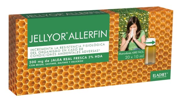 Eladiet Jellyor Allerfin 20 Ampollas