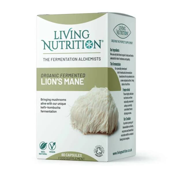 Lions Mane 60 Kapslar Living Nutrition