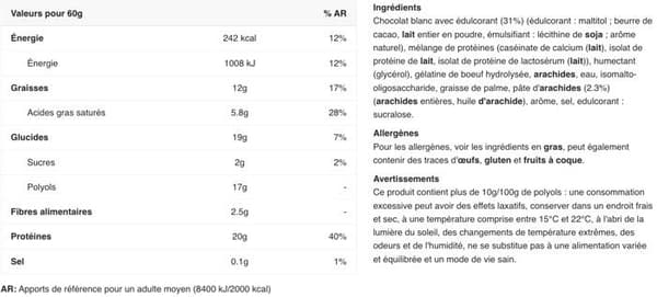 Grenade Proteinbar - Carb Killa Bar - Vit Choklad Saltad Jordnöt Förpackning med 12