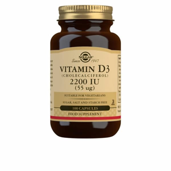 Vitamin D3 (kolekalciferol) Solgar 100 antal