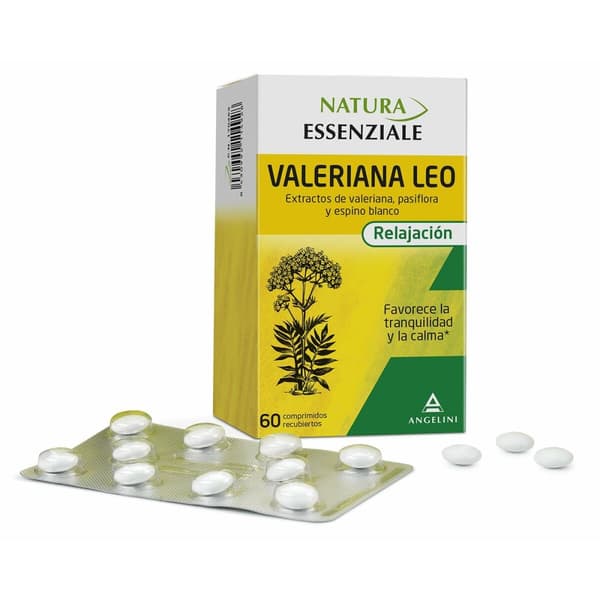 Kosttillskott för sömnproblem Natura Essenziale Valeriana Leo Vänderot
