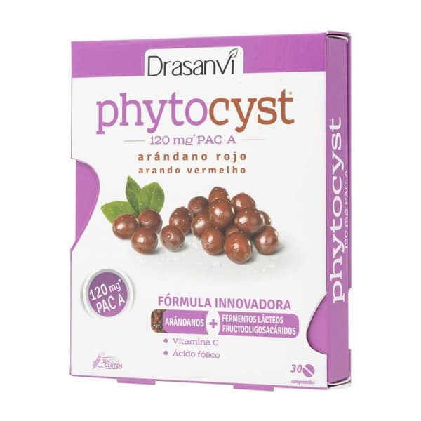 Kosttillskott Drasanvi Phytocyst Tranbär 30 antal