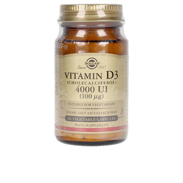 SOLGAR VIT D3 4000 IU 100 mcg. vegetable capsules 60 u